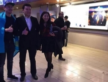 Казахстанские знаменитости поддержали Головкина в Нью-Йорке