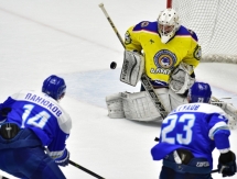 Фоторепортаж с матча плей-офф чемпионата РК «Номад» — «Алматы» 1:2