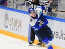 Фоторепортаж с матча плей-офф чемпионата РК «Номад» — «Алматы» 1:2