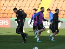 Сборная Армении провела предматчевую тренировку за день до игры с Казахстаном