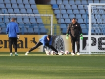 Сборная Армении провела предматчевую тренировку за день до игры с Казахстаном