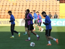 Сборная Армении провела предматчевую тренировку за день до игры с Казахстаном