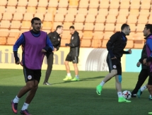 Сборная Армении провела предматчевую тренировку за день до игры с Казахстаном