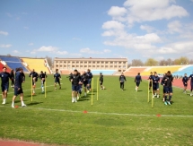 Фоторепортаж с тренировки «Ордабасы»