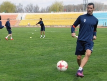 Фоторепортаж с тренировки «Ордабасы»