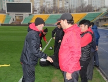 Фоторепортаж с тренировки «Кайсара» в Алматы