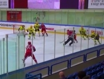 Видеообзор матча плей-офф ВХЛ «Звезда» — «Сарыарка» 2:3 ОТ