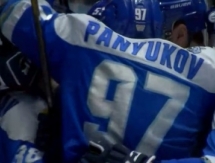 Видео шайб матча плей-офф КХЛ «Барыс» — «Трактор» 2:1