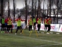 Видео тренировки «Актобе» в Шымкенте