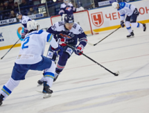 Фото с матча плей-офф КХЛ «Металлург» Магнитогорск — «Барыс» 4:0