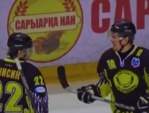 Видеообзор матча плей-офф ВХЛ «Сарыарка» — «Зауралье» 3:1