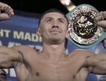 Видеосюжет о взвешивании перед боем Головкин — Джейкобс