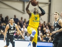 Фоторепортаж с матча ВТБ ВЭФ — «Астана» 73:62