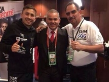 Президент WBA посетил раздевалку Головкина перед боем с Джейкобсом