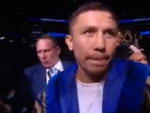 Видео выхода Головкина на ринг в бою с Джейкобсом