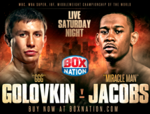 Бой Головкин — Джейкобс показали более чем в 100 странах мира