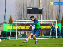 Фоторепортаж с тренировки «Жетысу» в Шымкенте