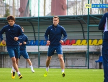 Фоторепортаж с тренировки «Жетысу» в Шымкенте