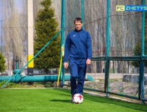 Фоторепортаж с тренировки «Жетысу» в Шымкенте