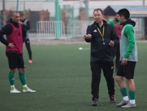 Фоторепортаж с первой тренировки «Атырау» под руководством нового главного тренера