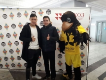 «Кайрат» посетил университет Нархоз