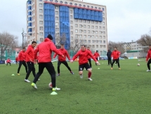 Фоторепортаж с предыгровой тренировки «Кайсара»