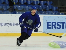 Фоторепортаж с тренировки сборной Казахстана в Киеве