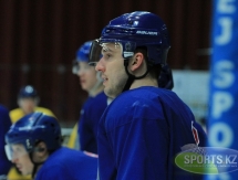 Фоторепортаж с тренировки сборной Казахстана в Киеве