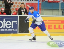 Фоторепортаж матча Первого дивизиона чемпионата мира-2017 Казахстан — Польша 1:0 ОТ