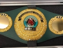 Показан пояс, за который поборется Джукембаев