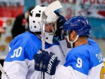 Казахстан со счетом 2:1 ведет у Венгрии после первого периода