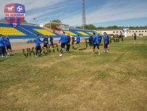 Фоторепортаж с тренировки «Акжайыка»