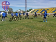 Фоторепортаж с тренировки «Акжайыка»