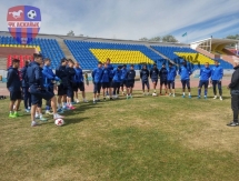 Фоторепортаж с тренировки «Акжайыка»