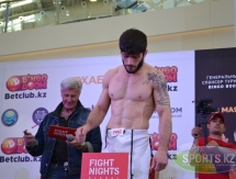 Фоторепортаж с церемонии взвешивания турнира Fight Nights Global 65 в Астане