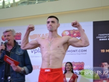 Фоторепортаж с церемонии взвешивания турнира Fight Nights Global 65 в Астане