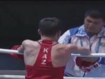 Видео боя чемпионата Азии-2017 Ералиев — Баутиста