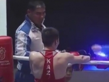 Видео боя чемпионата Азии-2017 Исакулов — Салам Касим
