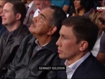 Головкин присутствует на бое «Канело» — Чавес