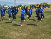 Фоторепортаж с тренировки «Акжайыка»