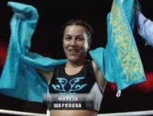 Видео пятой победы Шариповой на профи-ринге