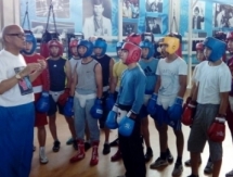 Заслуженный тренер дал мастер-класс юниорской сборной