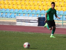 Фоторепортаж с тренировки «Атырау» перед отъездом в Астану