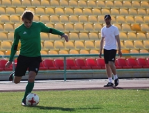 Фоторепортаж с тренировки «Атырау» перед отъездом в Астану