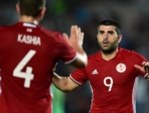 Гол Двалишвили помог сборной Грузии разгромить Сент-Китс и Невис