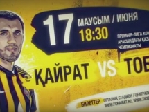 Видеоанонс матча Премьер-Лиги «Кайрат» — «Тобол»