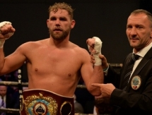 Сондерс присутствует на пресс-конференции Головкин — Альварес в Лондоне