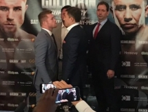 Головкин и Альварес провели дуэль взглядов в Лондоне