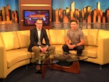 Головкин побывал в гостях у телеканала Fox 5