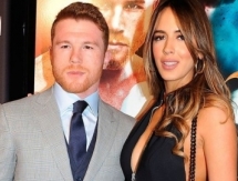 «Канело» на пресс-конференции с Головкиным сопровождала его новая девушка